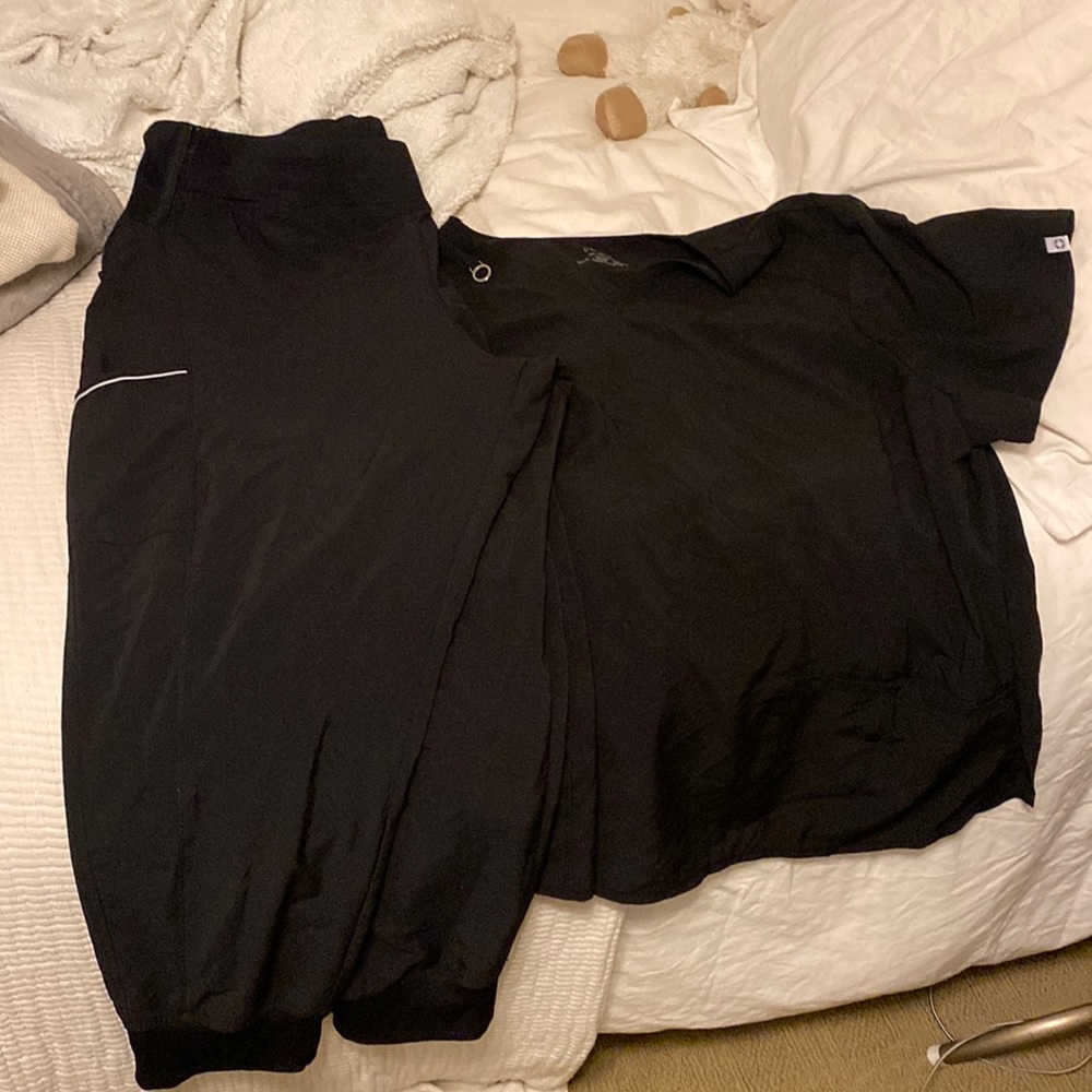 Plus size scrubs